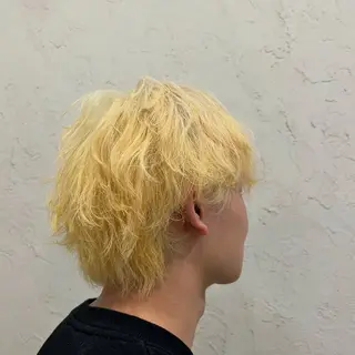 カラー メンズ 植吉 琉月のヘアスタイル