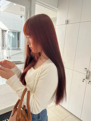 ロング カラー stylist ◎RUKI.のヘアスタイル