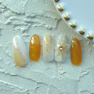 ネイル ⭐︎休業中の練習⭐︎ JNA認定講師髙橋のネイルデザイン