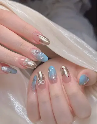 ネイル Horie 雪のネイルデザイン