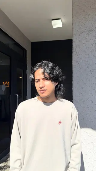 セミロング メンズカットパーマ /岐阜/yudaiのヘアスタイル