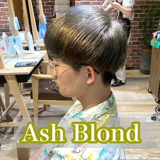 ショート カラー パーマ メンズ メンズパーマ&メンズ 縮毛矯正/平野/渋谷のヘアスタイル