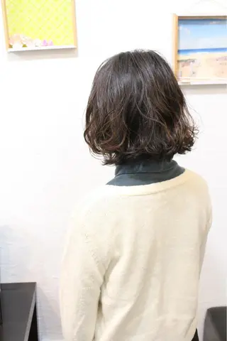 ミディアム 田口 信雄のヘアスタイル