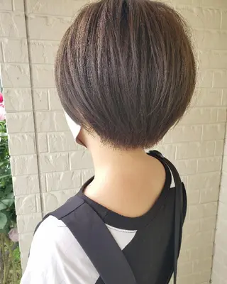 ショート 清水 沙織のヘアスタイル