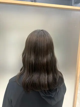 セミロング カラー ヘアアレンジ 宮本 エリカのヘアスタイル