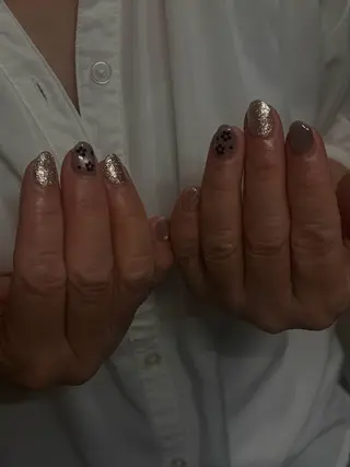 ショート 。*✧⛓️ mayu⛓️✧︎*。のネイルデザイン