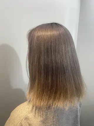 ミディアム カラー パーマモデル募集中 渥美翔人のヘアスタイル