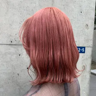 ミディアム カラー ヘアアレンジ 🌈インナーカラー ‘ショウマ’🌈のヘアスタイル