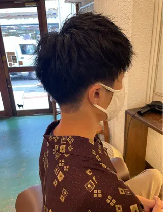 パーマ メンズ hazuki 🌝のヘアスタイル