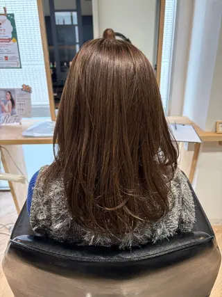 セミロング 荒木 帆香のヘアスタイル