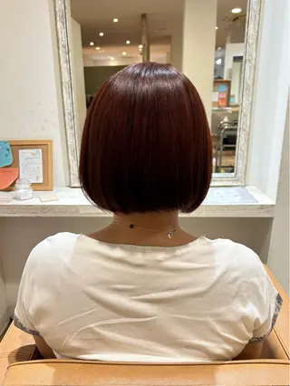 カラー かとう はるかのヘアスタイル
