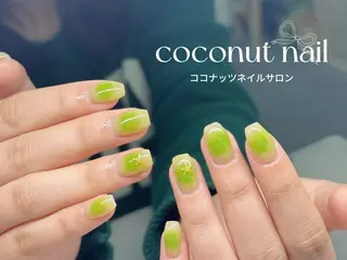 ネイル 神田 ココナッツのネイルデザイン