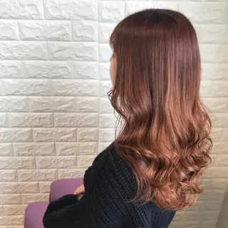 ロング 烏丸韓国ヘア🇰🇷 ayaka🎀のヘアスタイル