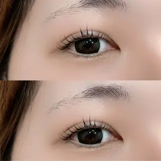 マツエク・マツパ パリジェンヌ/眉毛 MIRA柏Kaedeのマツエク・マツパデザイン