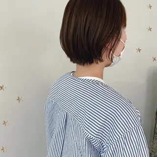 ショート 市川 千夏のヘアスタイル