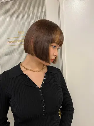 ミディアム 大島 海人のヘアスタイル