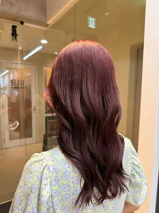 セミロング カラー 吉川 慶斗のヘアスタイル