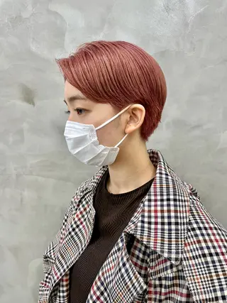 ショート カラー ショート・ボブ 徳竹淳一のヘアスタイル