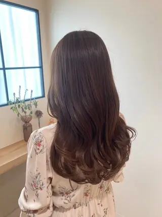 セミロング 板垣 歩美のヘアスタイル