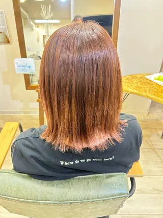 ミディアム reche 上之園 桃花のヘアスタイル