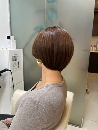 ショート カラー 柳川 玲也のヘアスタイル