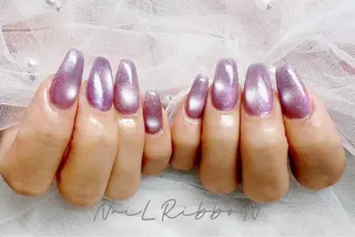 ネイル ネイルリボン 堀川のネイルデザイン