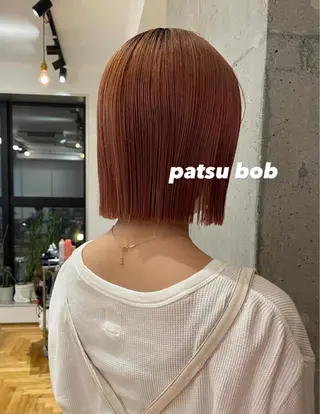 ショート カラー パーマ ヘアアレンジ ネイル マツエク・マツパ Miku /ボブのヘアスタイル