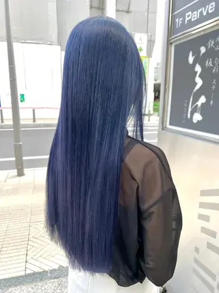 ロング カラー ParveMix🍀 藤原愛未のヘアスタイル
