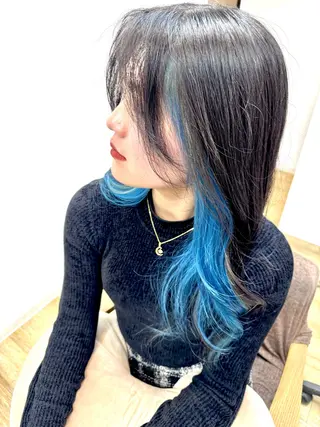 ロング 大阪 美容師 林のヘアスタイル