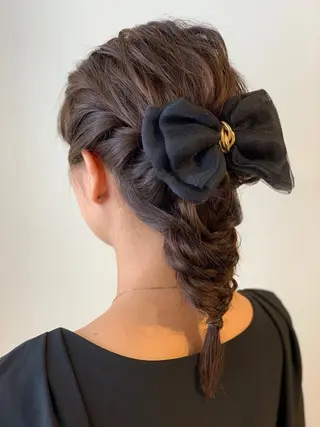 ヘアアレンジ ながやま まいのヘアスタイル