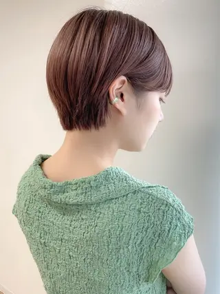 ショート 🫧【ちゅるんカラ ー】あいみ🫧のヘアスタイル