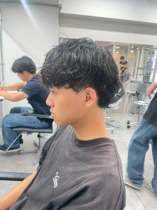 パーマ メンズ 町田エリアＮｏ．１/ パーマ特化/太田京希のヘアスタイル