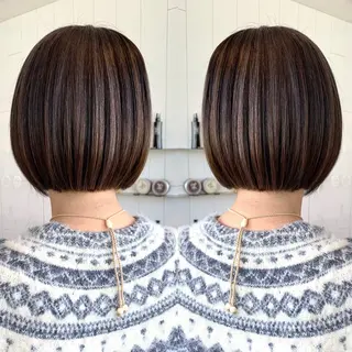 ショート 大人上品特化 レイヤー🇺🇸山村のヘアスタイル