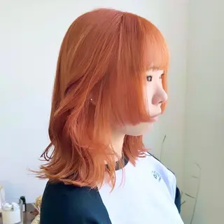 ロング カラー パーマ ヘアアレンジ メンズ キッズ ネイル マツエク・マツパ アイブロウ 🐺ウルフ×ハイトー ン🖤Yukinoのヘアスタイル