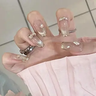 ネイル By moonネイル 🌷ワンホン/韓国風のネイルデザイン