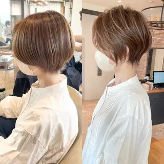 ショート ✨大人ショート特化 /カットモデル/銀座のヘアスタイル