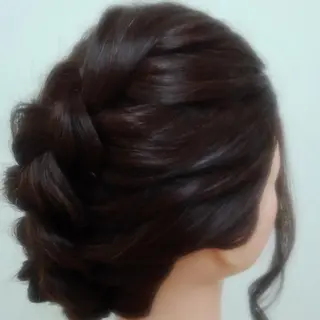 ヘアアレンジ ロング Hair&Make  Delight*のヘアスタイル