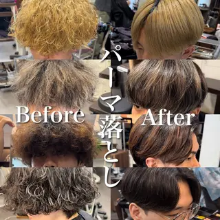 パーマ メンズ 年間2000名担当◎ パーマ職人/仲原佑樹のヘアスタイル