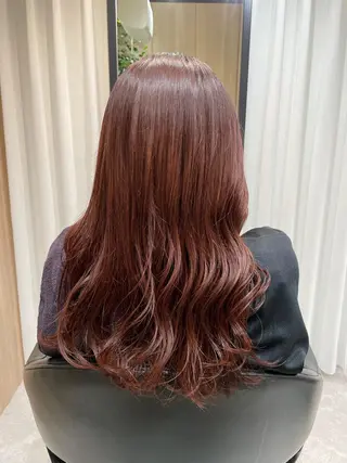 ロング カラー 茂木 未海のヘアスタイル