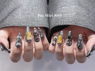 ネイル HANA 長さだしのネイルデザイン