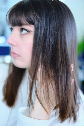 セミロング WHALE hair × beautyのヘアスタイル