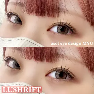 マツエク・マツパ MYU🩵 Mirajuのマツエク・マツパデザイン