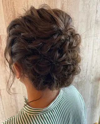ヘアアレンジ 岡村 真子のヘアスタイル