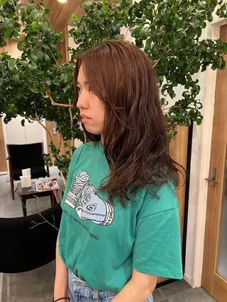 パーマ 岸田 佳祐のヘアスタイル