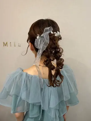 ヘアアレンジ Mila Makiのヘアスタイル