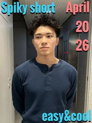 ショート 坂口 壱昊のヘアスタイル