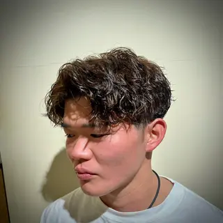 パーマ メンズ 🟦メンズ特化🟦 たかしま　あさひのヘアスタイル