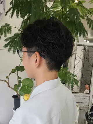 メンズ パーマ  熊野 タイソンのヘアスタイル