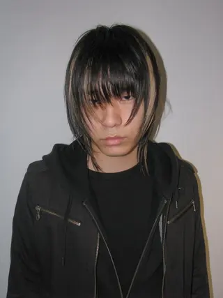 ミディアム メンズ backbocker YUHOのヘアスタイル