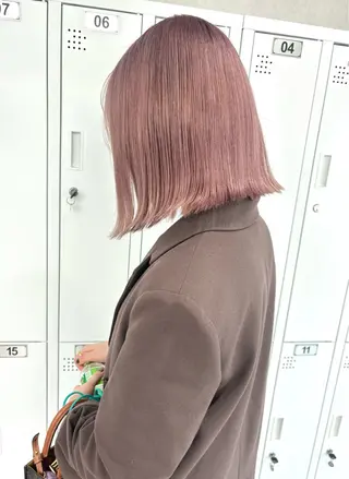 ショート カラー レイヤー/透明感 カラー💘akariのヘアスタイル